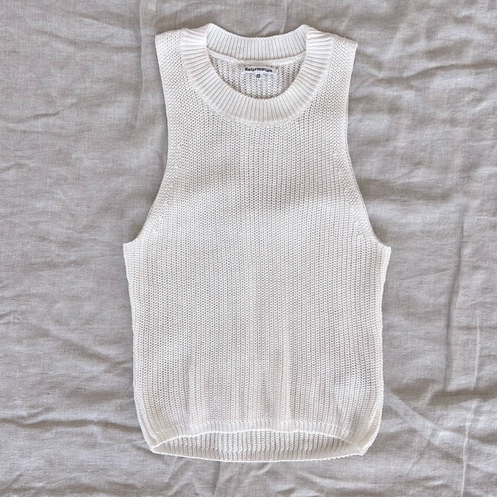 Reformation Lilac Top